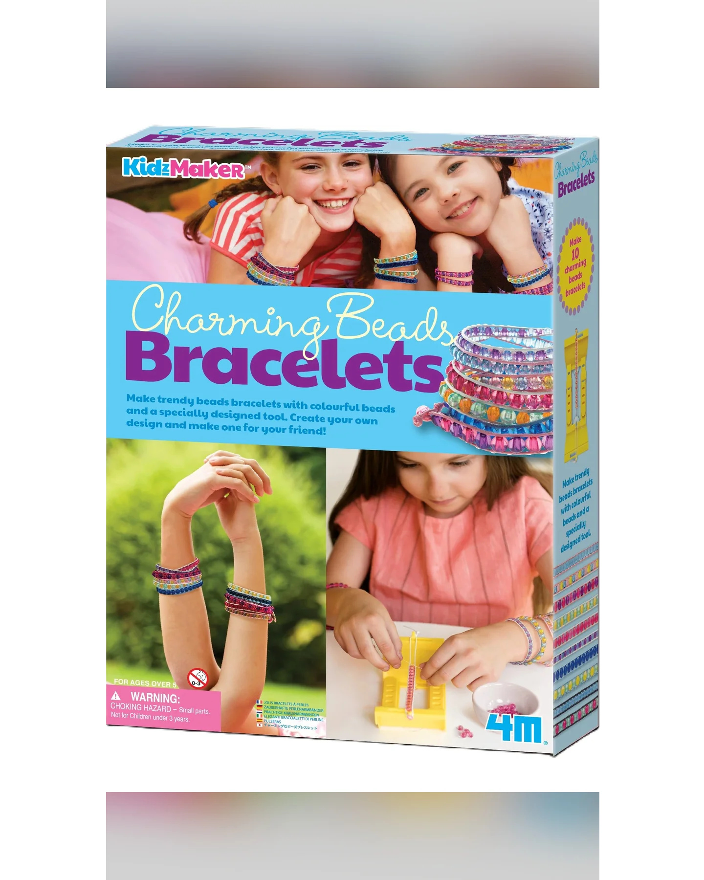 4M Charming Beads Bracelets Jewellery Kit