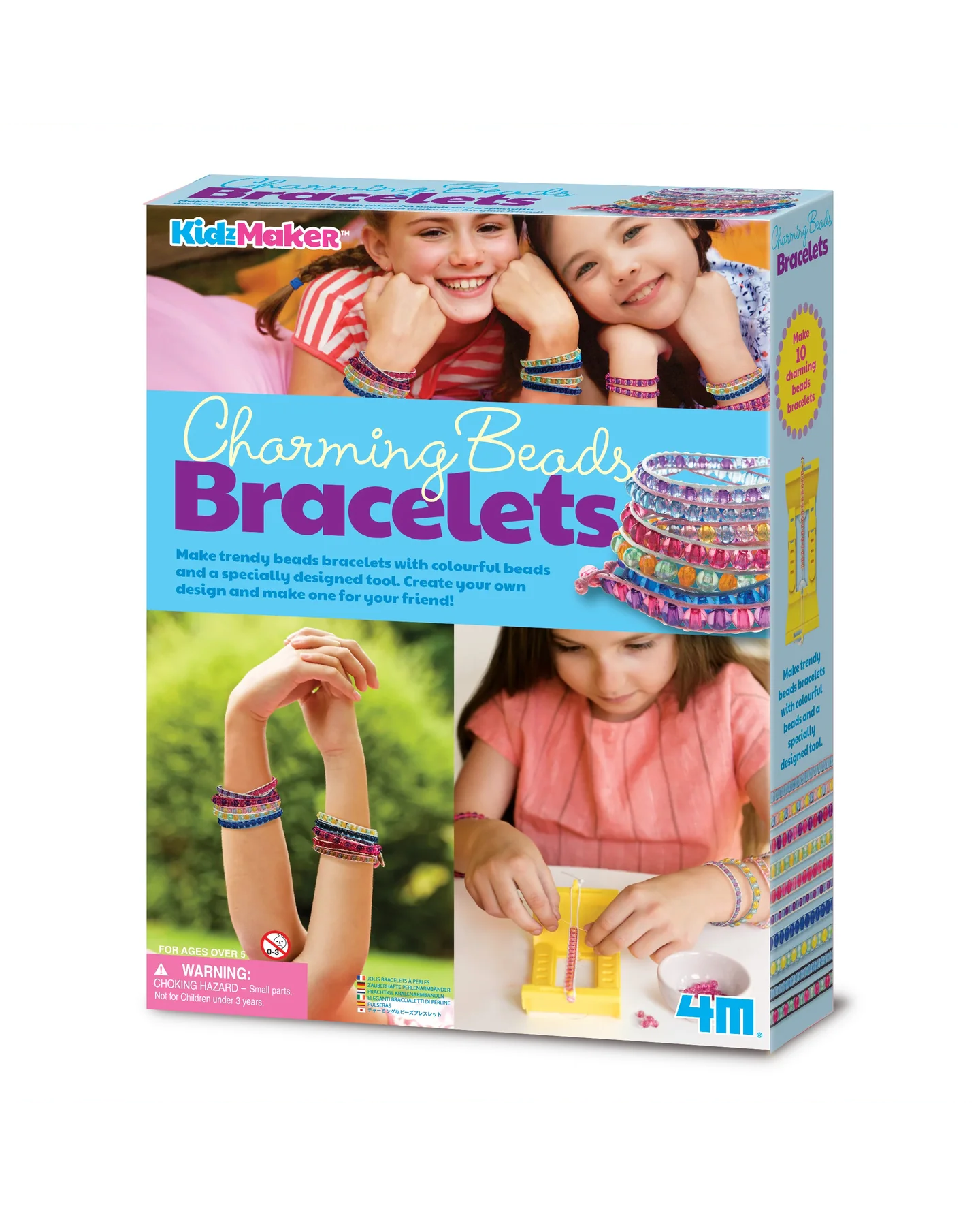 4M Charming Beads Bracelets Jewellery Kit-1
