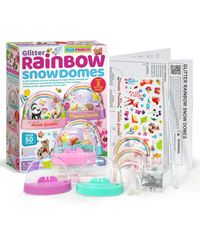 4M Glitter Rainbow Snow Domes Craft Kit-2