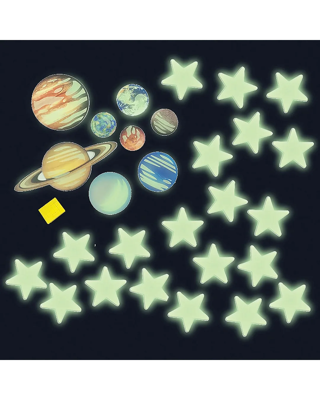 4M Glow Planets & 20 Nova Stars Astronomy Kit-2
