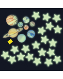 4M Glow Planets & 20 Nova Stars Astronomy Kit-2