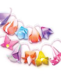 4M Origami Flower Lights Craft Kit-2