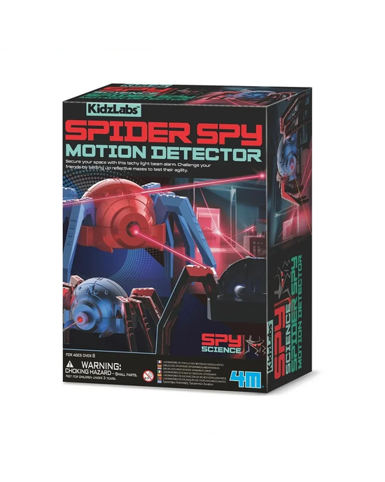 4M Spider Spy Motion Detector Science Kit
