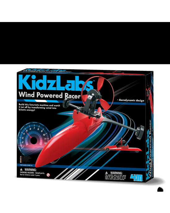 4M Wind Powered Racer Robot Kit