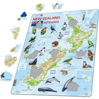 Map of New Zealand Puzzle 71pc