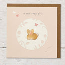 New Baby Girl - Baby Card