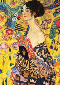 Gustav Klimt: Lady with a Fan, 1000pcs