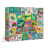 eeBoo Alphabet of Dinosaurs 36-Piece Giant Puzzle