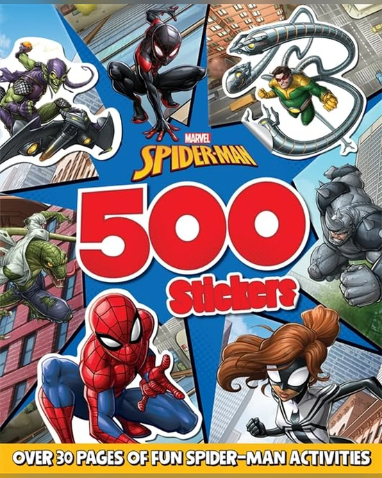 500 Stickers - Marvel Spider-Man