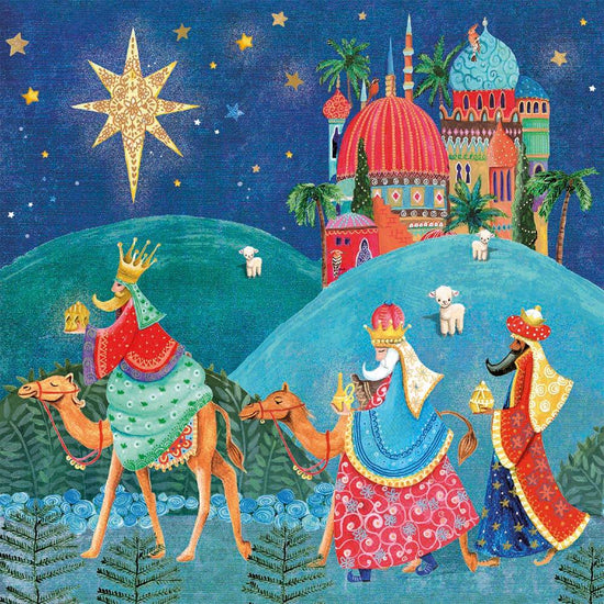 We Three Kings 5 Pkt - Christmas Card Pack