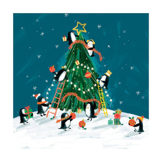 Decorating The Tree 8 Pkt - Christmas Card Pack