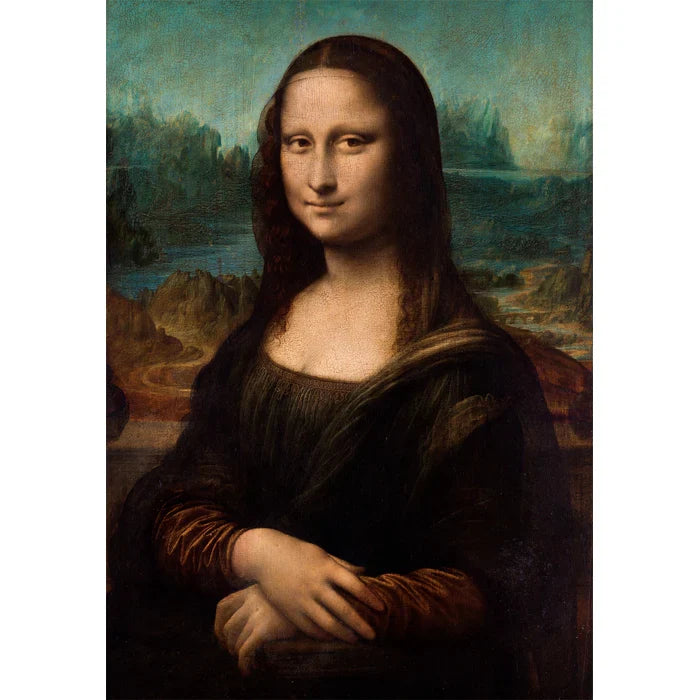 Mona Lisa, Museum, 1000pcs, Compact