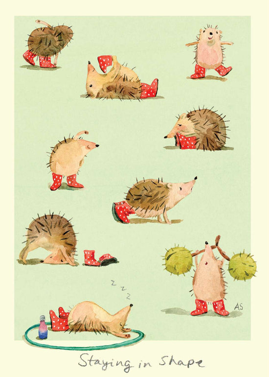 Staying In Shape - Card