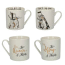 V&A Alice in Wonderland His and Hers Fine China Mugs