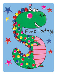 rachel-ellen-hey-dinosaur-age-5-5th-birthday-card