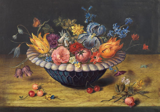 Bowl Of Flowers - Card