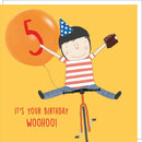bike-five-5th-birthday-card