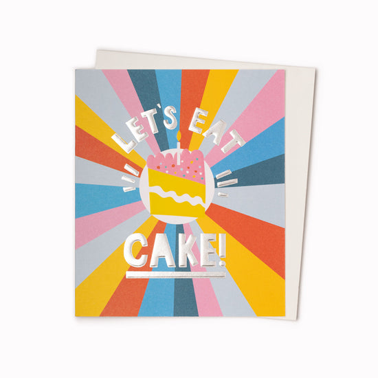 Let's Eat Cake - Birthday Card