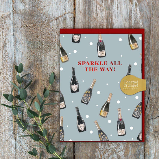 Sparkle All The Way - Christmas Mini Card