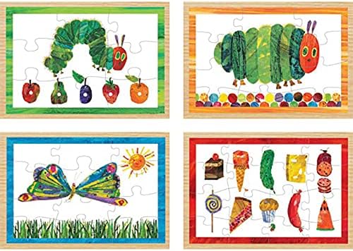 Eric Carle VHC 4 in 1 Wood Puzzle Box