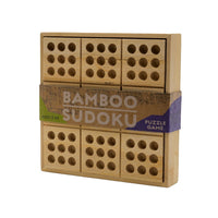 Project Genius Bamboo Sudoku Logic Puzzle Game Toys