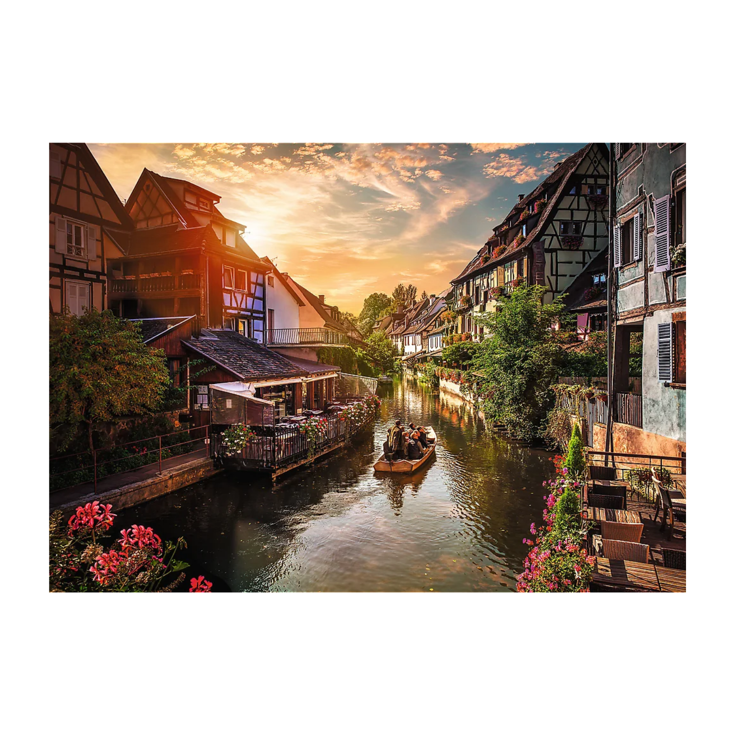 Trefl Photo Odyssey Little Venice in Colmar, France 1000-Piece Premium Plus Jigsaw Puzzle Adult Jigsaws