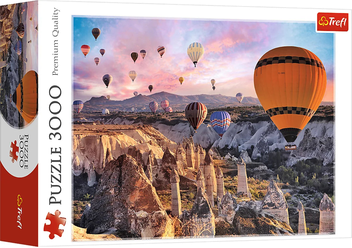 Trefl 3000pc Premium Puzzle - Balloons over Cappadocia