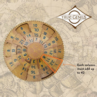 Project Genius Grecian Computer Mathematical Dial Puzzle Mechanical Puzzles