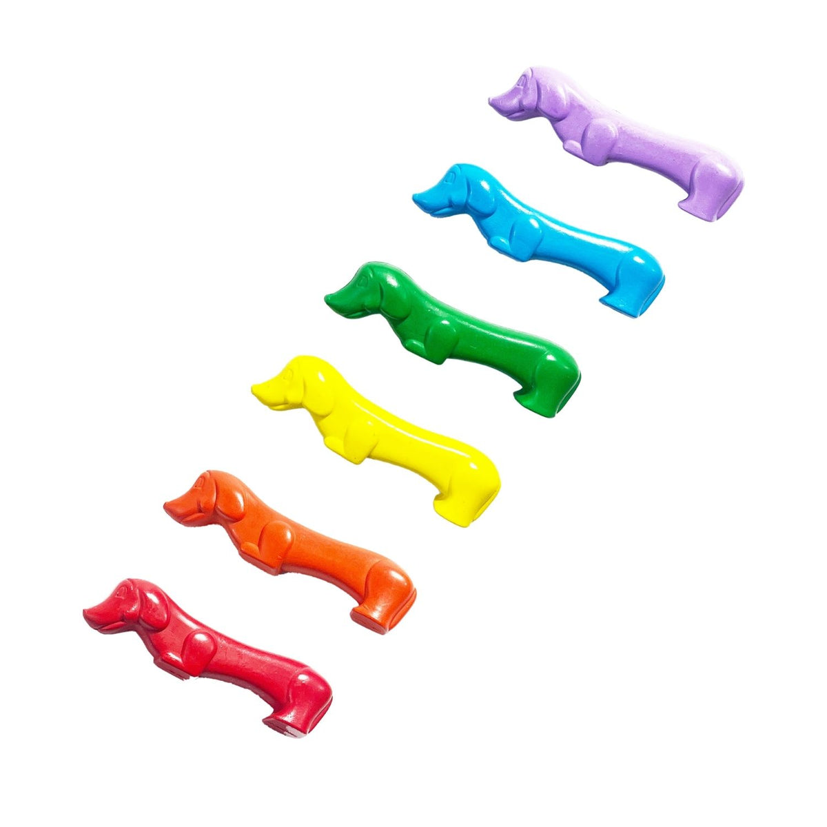 Pawsome Pups Dog Crayons - Set of 6