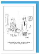 Back Problem - Humour Card