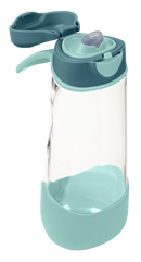B.BOX 600ml Sport Spout Drink Bottle Emerald Forest