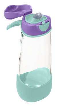 B.BOX 600ml Sport Spout Drink Bottle Lilac Pop