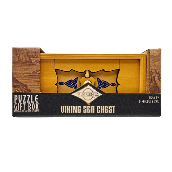 Project Genius Viking Sea Chest Puzzle Gift Box