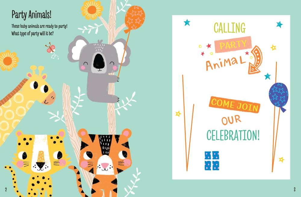 My Sticker Dress-Up: Baby Animals