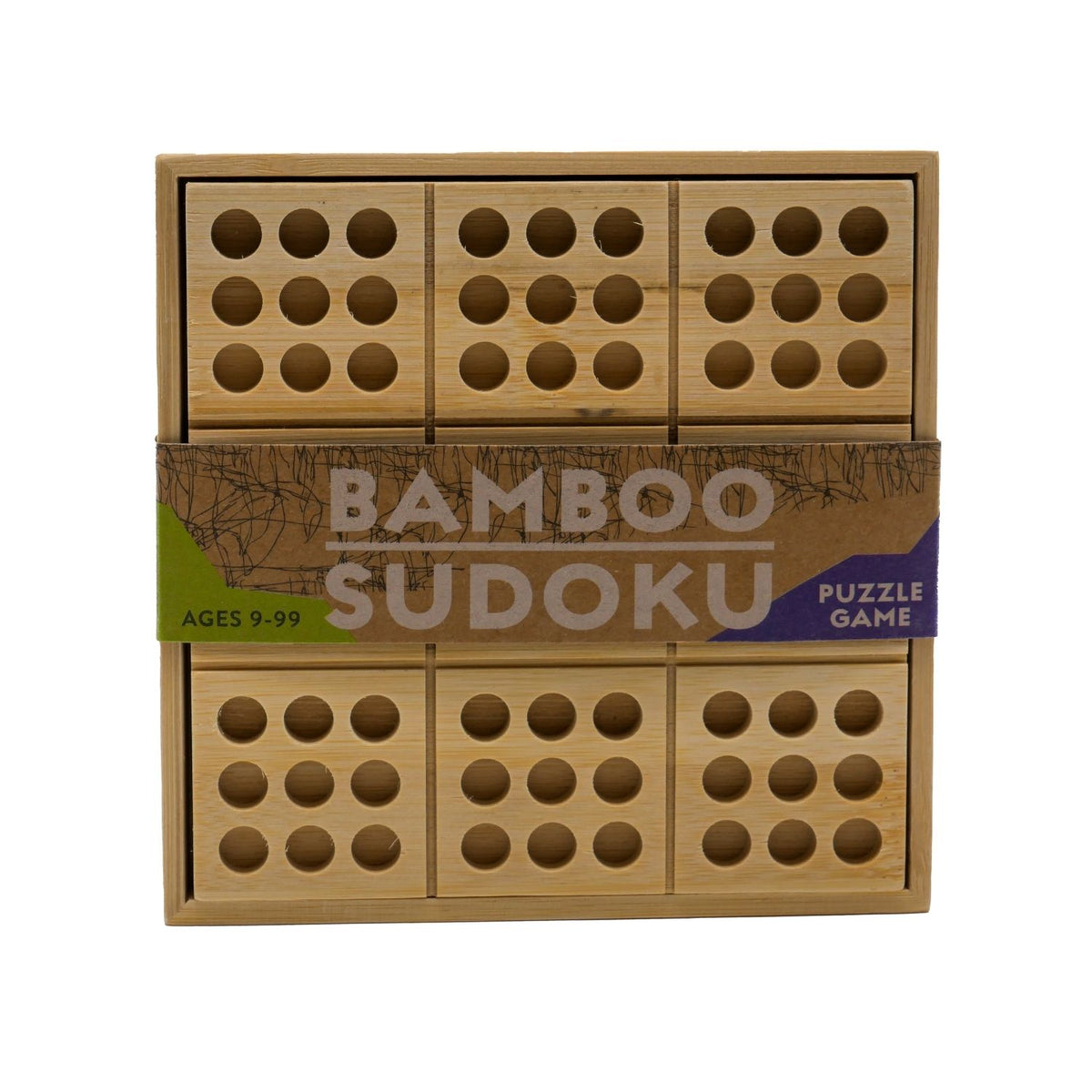 Project Genius Bamboo Sudoku Logic Puzzle Game Toys