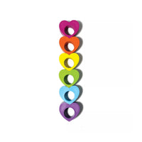 Ooly - Heart Ring Crayons - Set of 6 Art Brushes