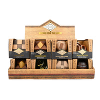 Project Genius Egyptian Triglyph Wooden Pyramid Brainteaser Mechanical Puzzles