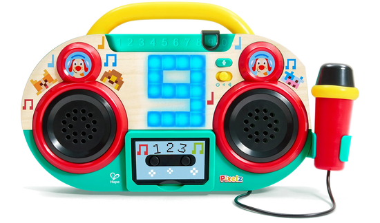 Hape Pixelz Boom Box with Microphone