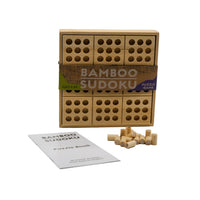 Project Genius Bamboo Sudoku Logic Puzzle Game Toys