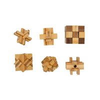Project Genius Ecological 6-Pack Bamboo Brainteasers Toys