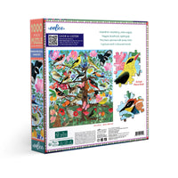 eeBoo French Medieval Songbirds 1000-Piece Jigsaw Puzzle