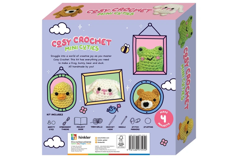 Cozy Crochet Mini Cuties Large Kit 5pc