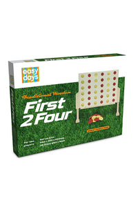 Easy Days Wooden First 2 Four Game