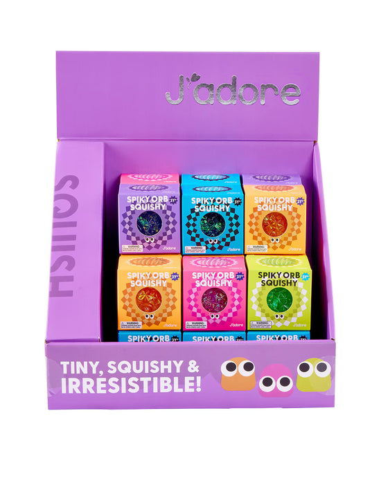 Jadore Spiky Orb Diamond Squish Balls