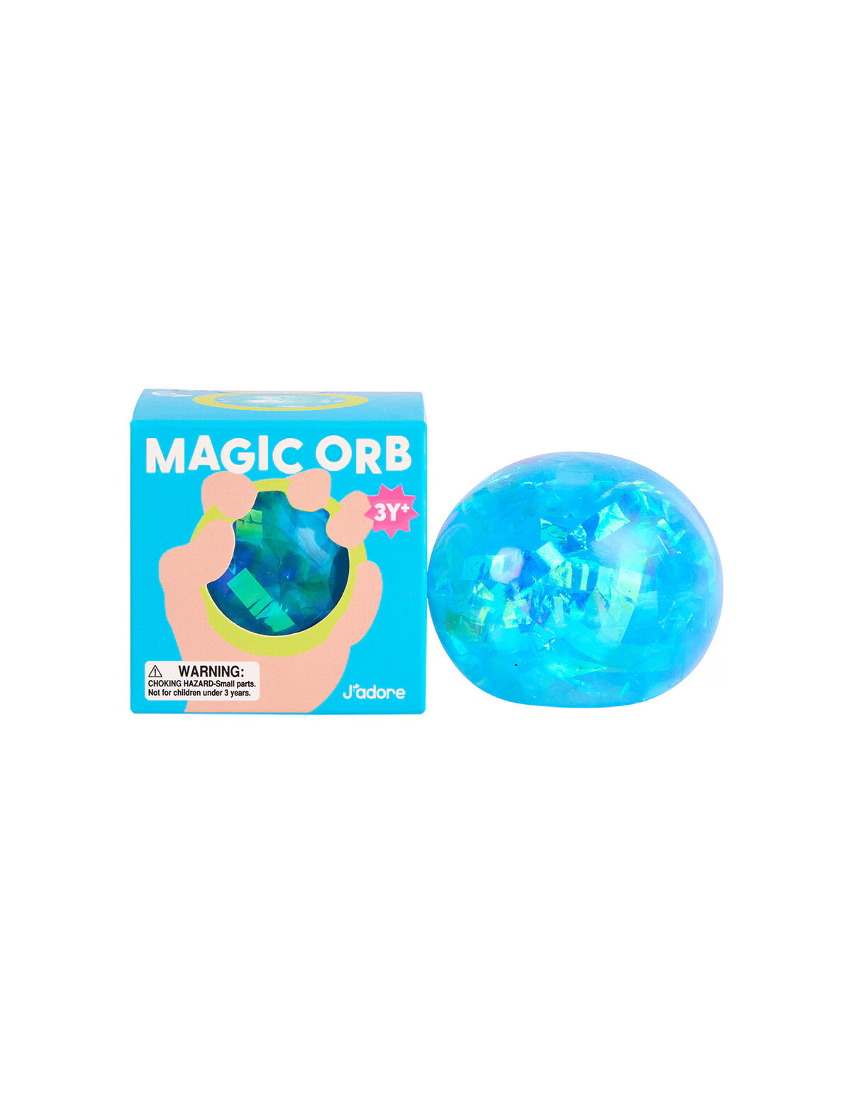 Jadore Water Glitter Squish Ball Magic Orb Various