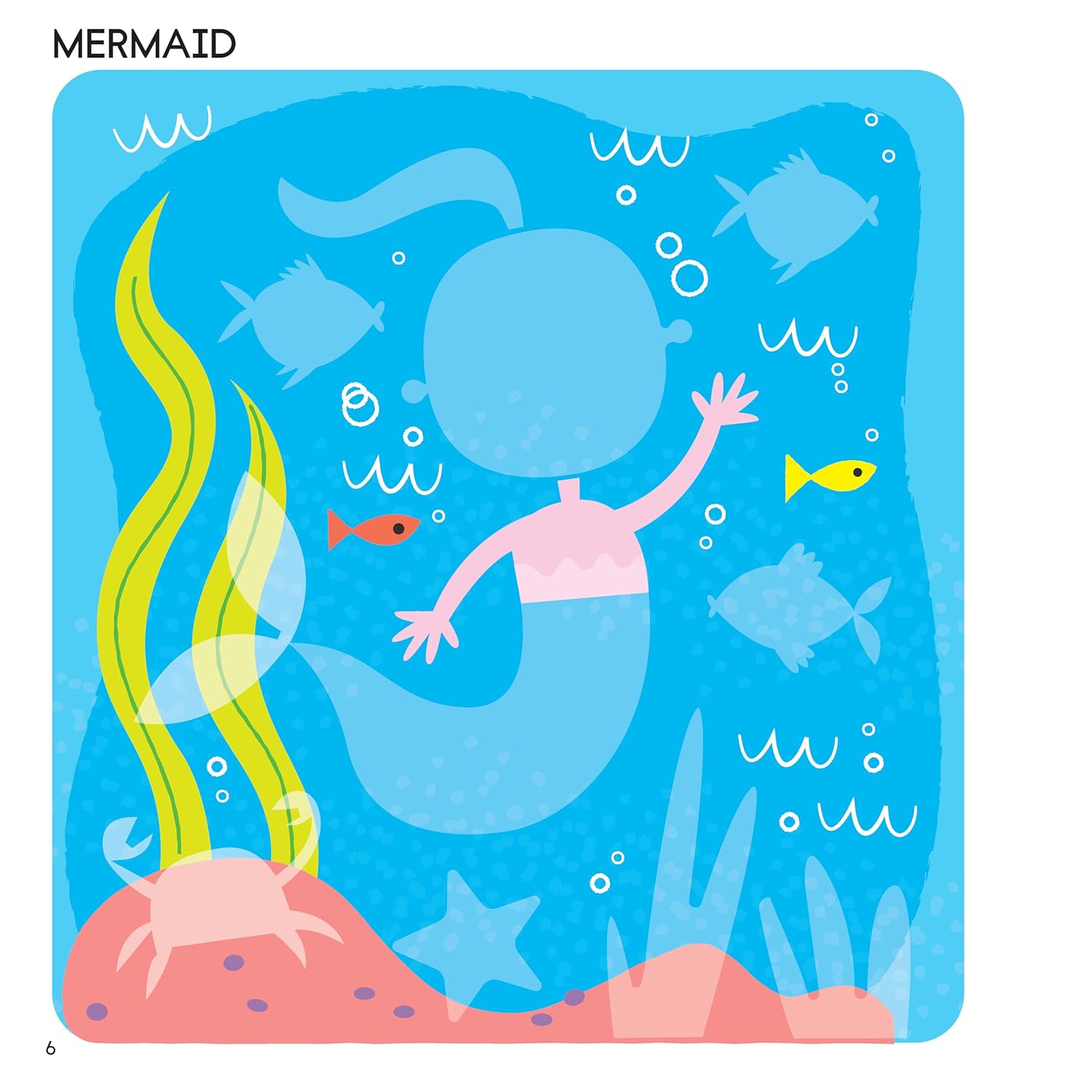 First Fun Sticker Painting: Ocean Creatures