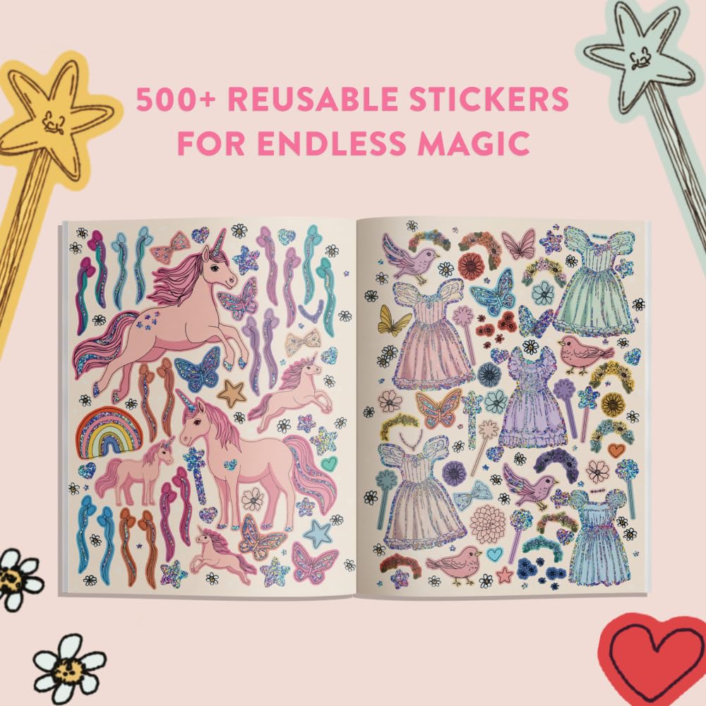 My Fancy Sticker Storybook: Fairies and Unicorns