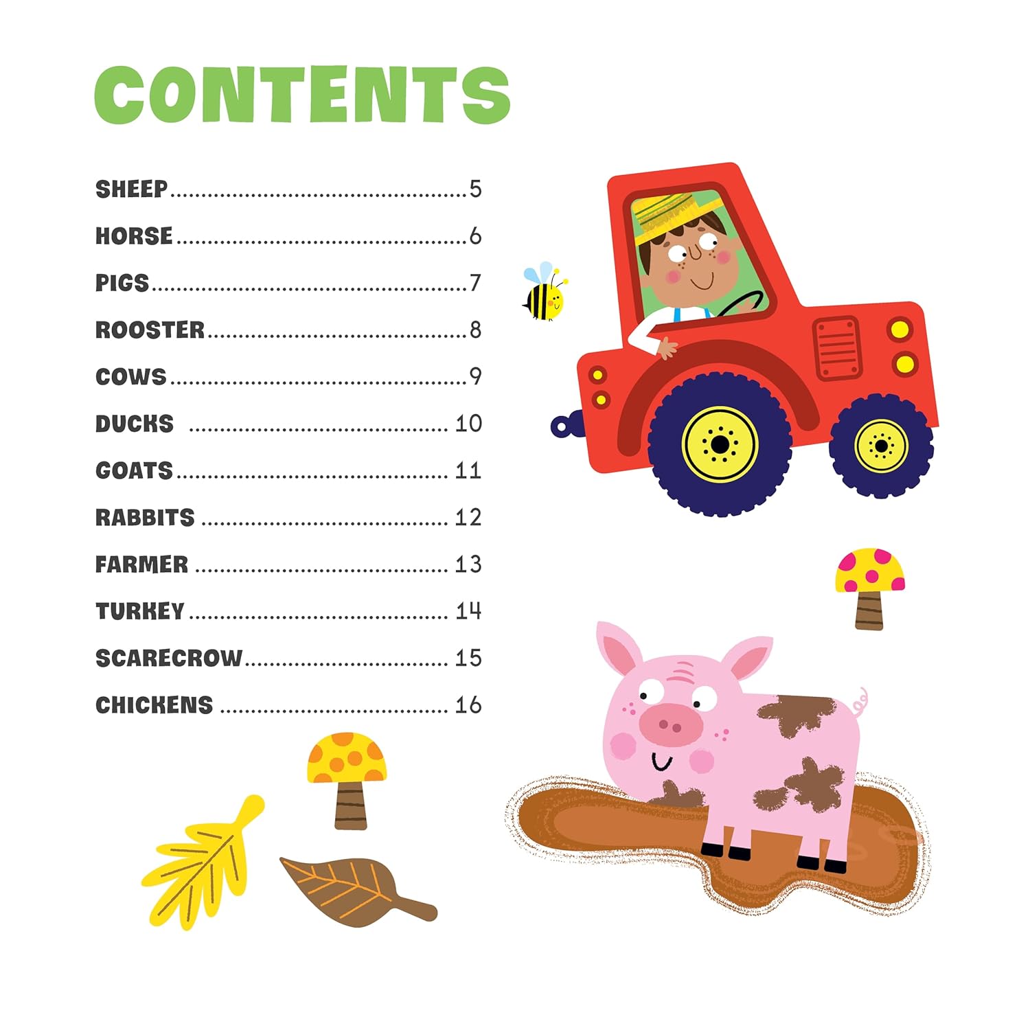 First Fun Sticker Painting: Farm Animals