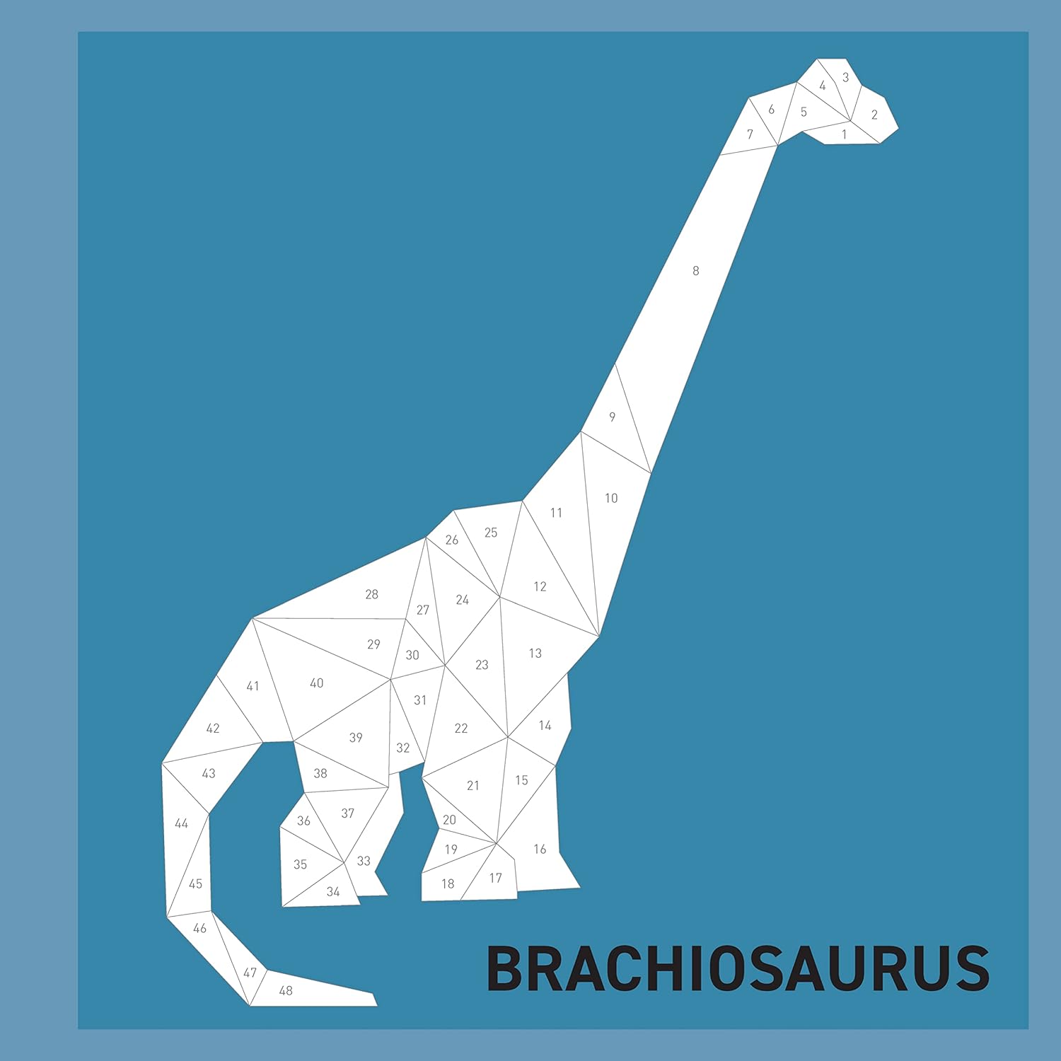 My Sticker Paintings: Dinosaur