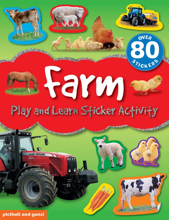 Play and Learn Sticker Activity Book - Farm